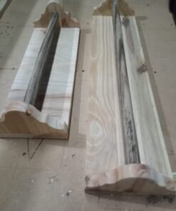 Toalleros madera 50cm o 30cm