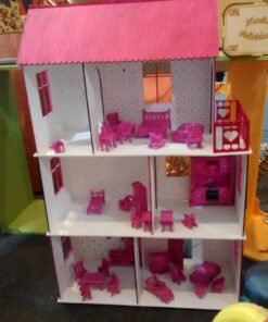 Casita en 3mm - alto 75cm base 54cm x 27cm